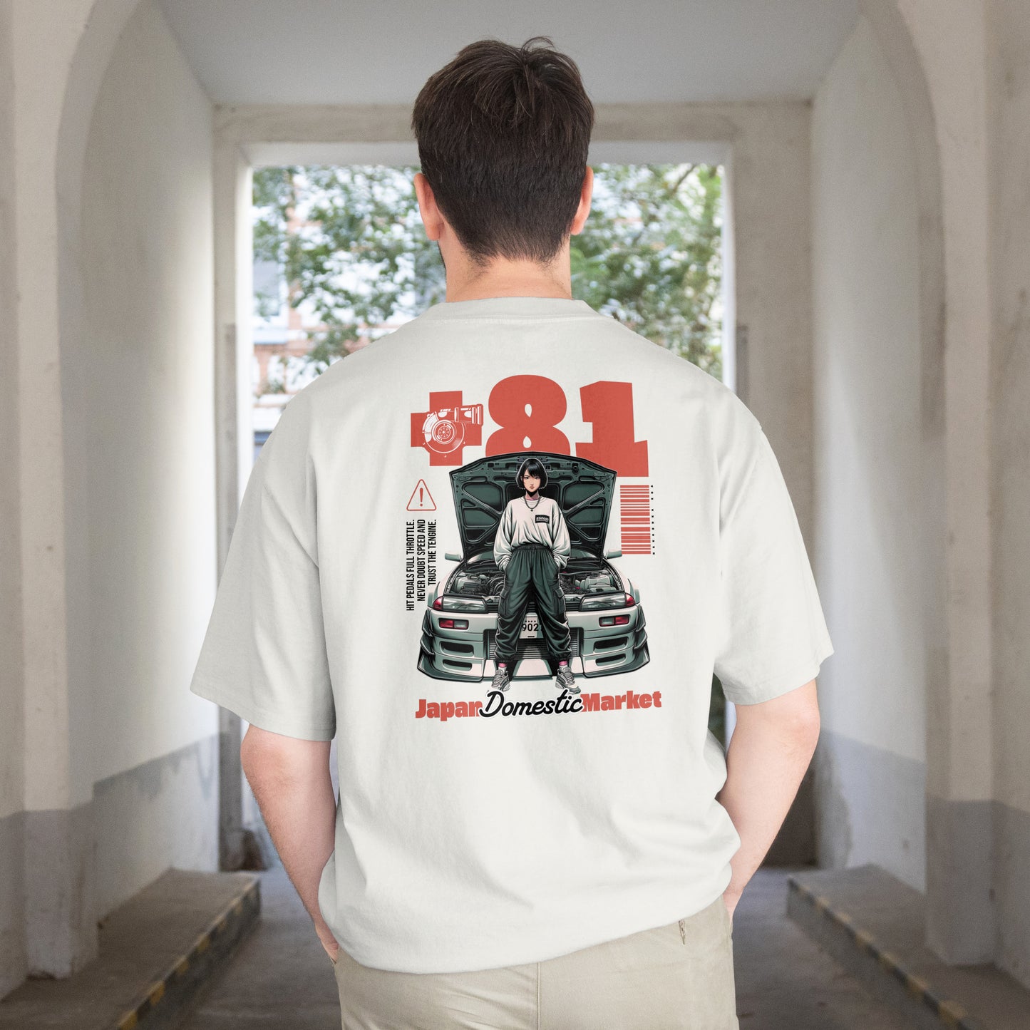 JDM Fan T-Shirt, Oversize Fit